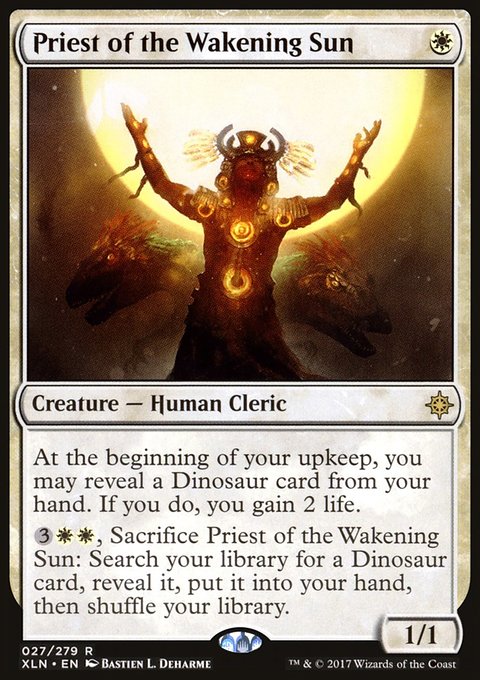 Ixalan: Priest of the Wakening Sun