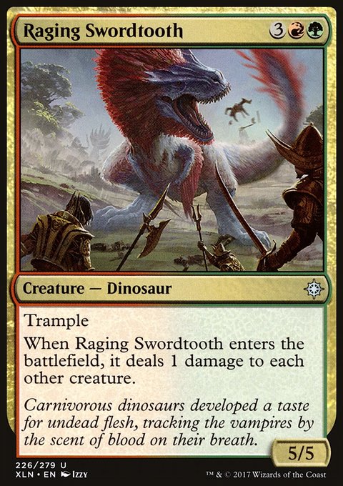 Ixalan: Raging Swordtooth