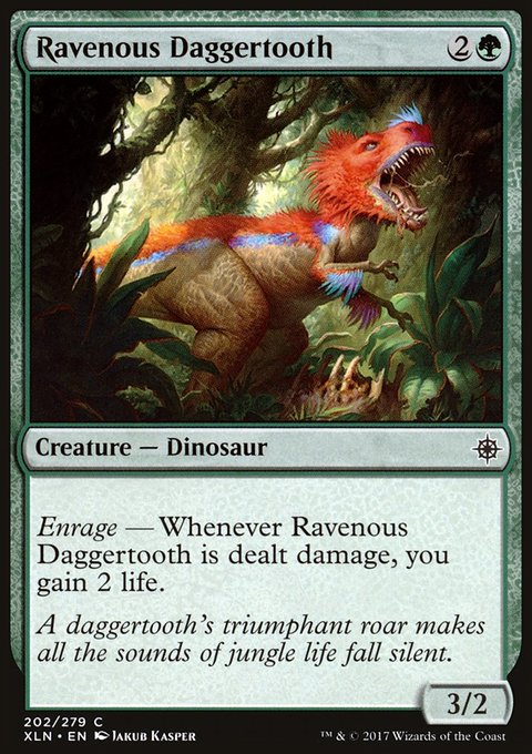 Ixalan: Ravenous Daggertooth