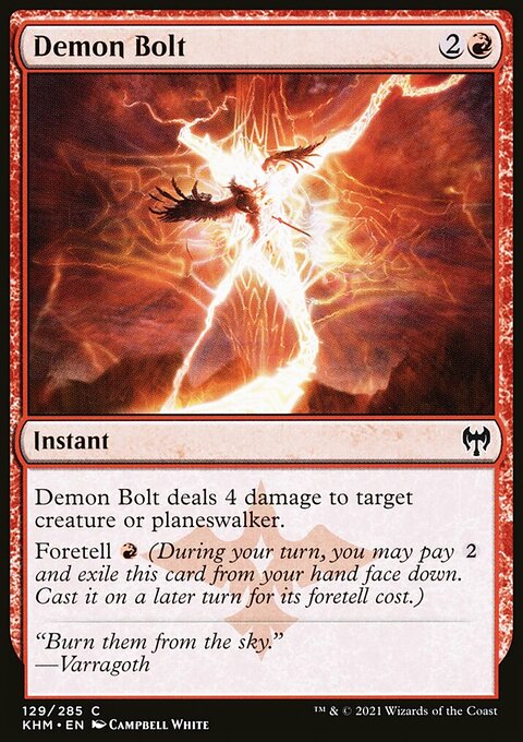 Kaldheim: Demon Bolt