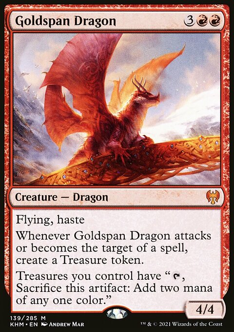 Kaldheim: Goldspan Dragon