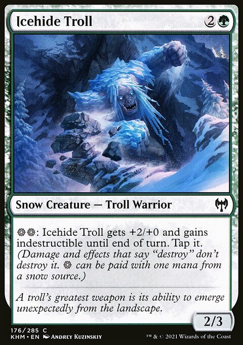 Kaldheim: Icehide Troll