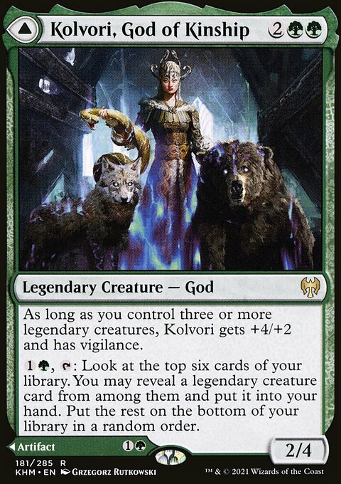 Kaldheim: Kolvori, God of Kinship