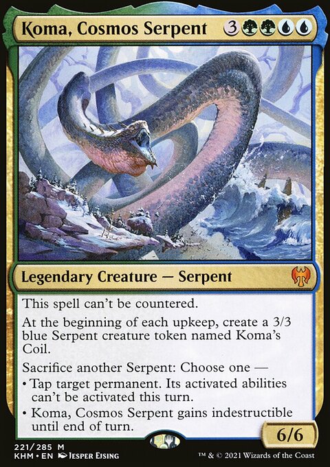 Kaldheim: Koma, Cosmos Serpent