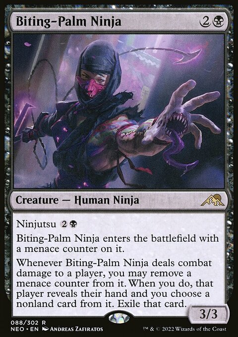 Kamigawa: Neon Dynasty: Biting-Palm Ninja