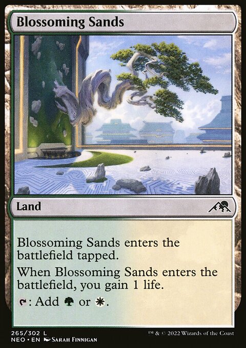 Kamigawa: Neon Dynasty: Blossoming Sands