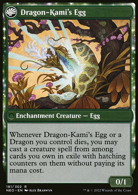 Kamigawa: Neon Dynasty: Dragon-Kami's Egg