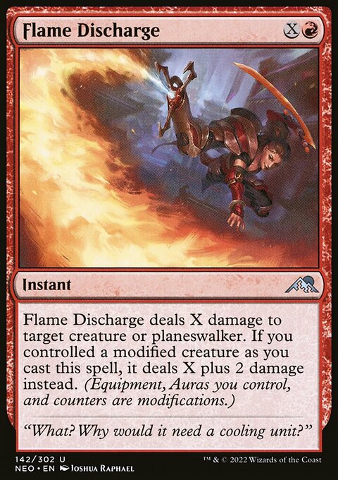 Kamigawa: Neon Dynasty: Flame Discharge