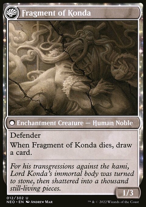 Kamigawa: Neon Dynasty: Fragment of Konda