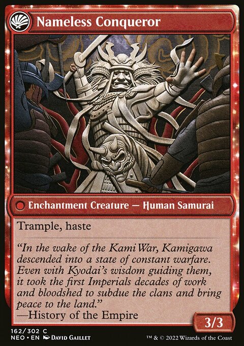 Kamigawa: Neon Dynasty: Nameless Conqueror