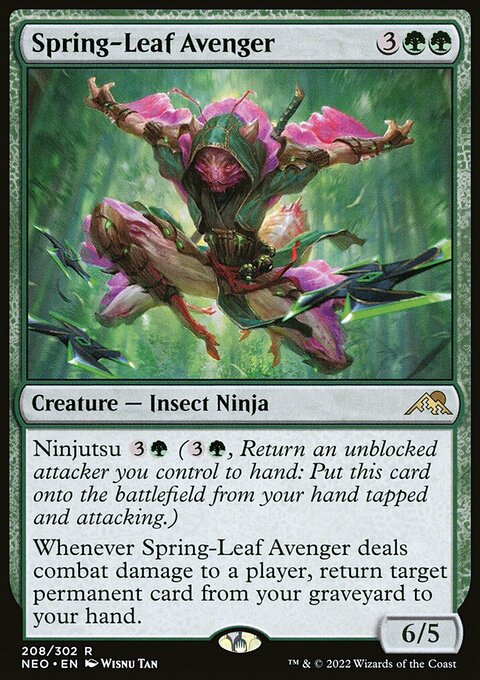 Kamigawa: Neon Dynasty: Spring-Leaf Avenger