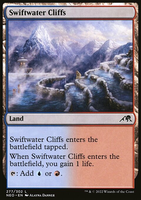 Kamigawa: Neon Dynasty: Swiftwater Cliffs