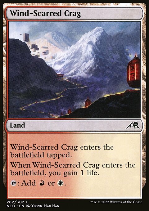 Kamigawa: Neon Dynasty: Wind-Scarred Crag