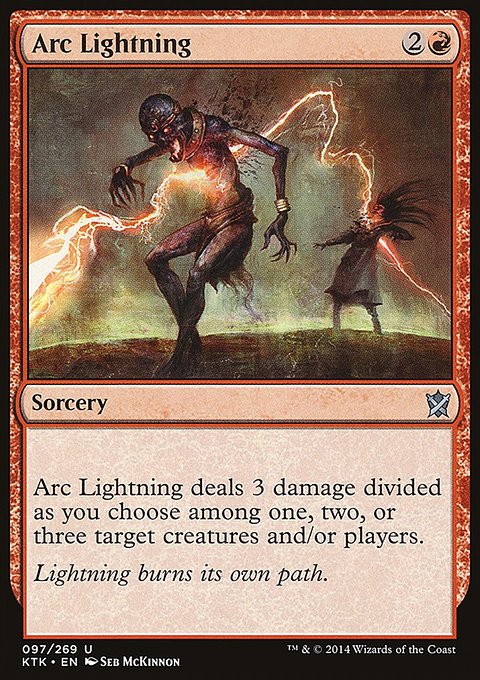 Khans of Tarkir: Arc Lightning