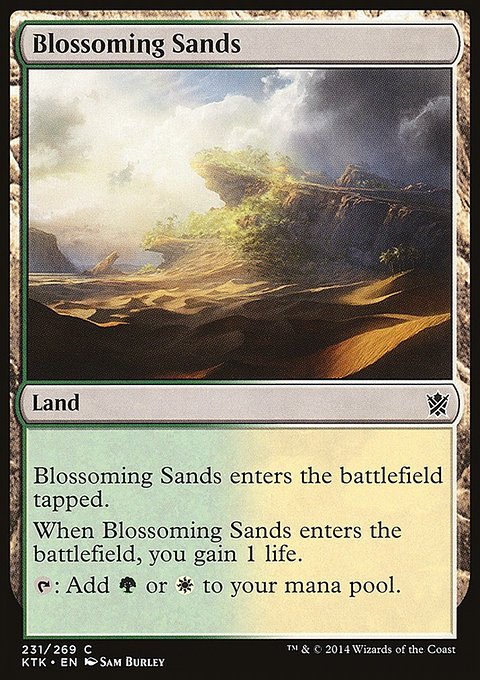 Khans of Tarkir: Blossoming Sands
