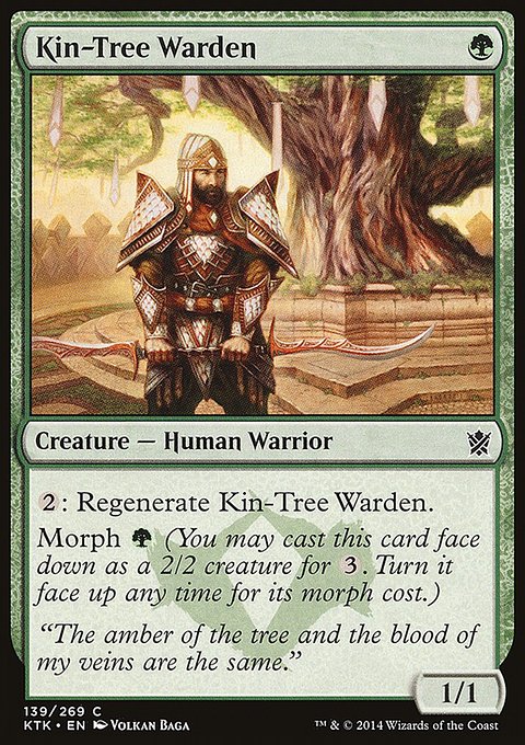 Khans of Tarkir: Kin-Tree Warden