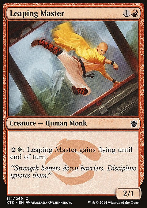 Khans of Tarkir: Leaping Master