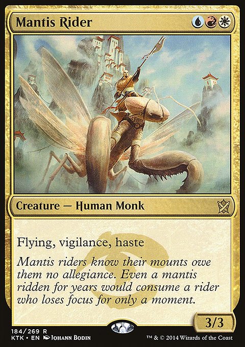 Khans of Tarkir: Mantis Rider