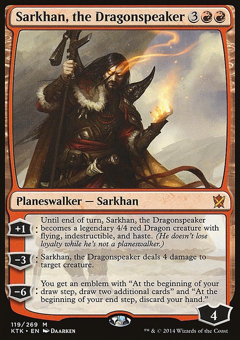 Khans of Tarkir: Sarkhan, the Dragonspeaker