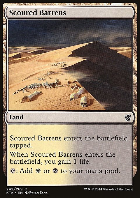 Khans of Tarkir: Scoured Barrens