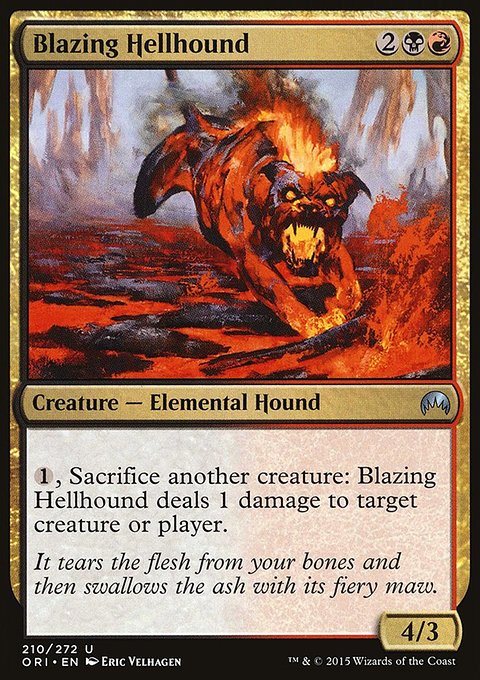 Magic Origins: Blazing Hellhound