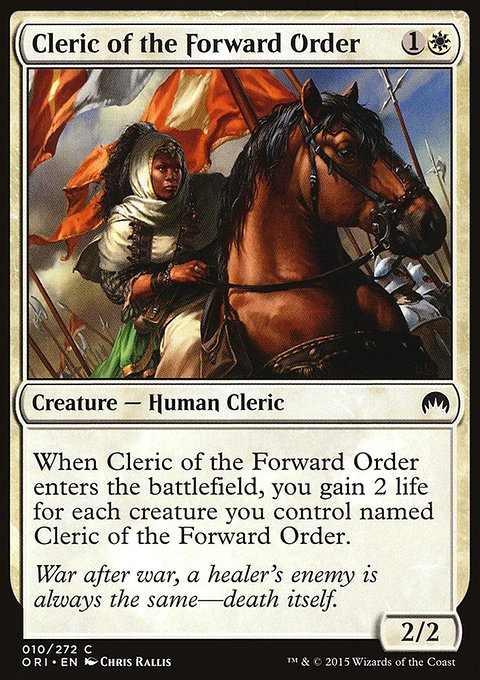 Magic Origins: Cleric of the Forward Order