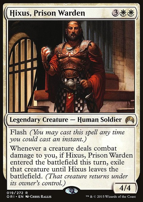 Magic Origins: Hixus, Prison Warden