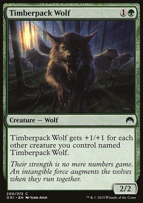 Magic Origins: Timberpack Wolf