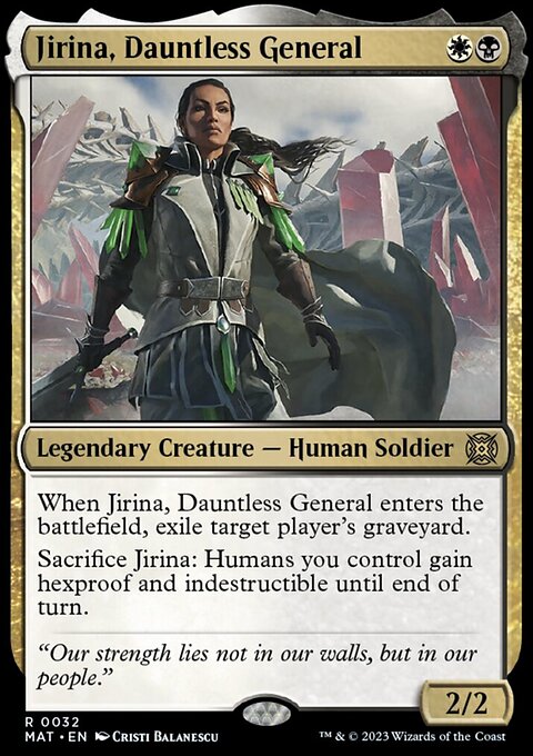 March of the Machine: The Aftermath: Jirina, Dauntless General