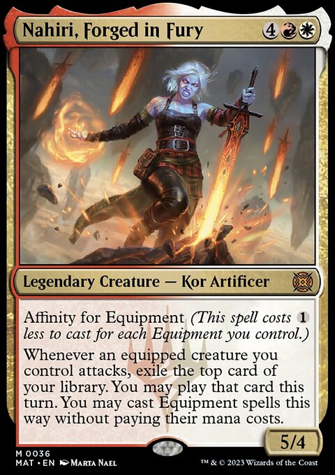 March of the Machine: The Aftermath: Nahiri, Forged in Fury