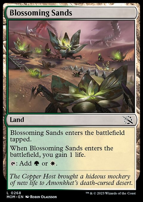 March of the Machine: Blossoming Sands