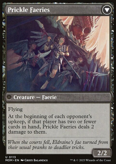 March of the Machine: Prickle Faeries