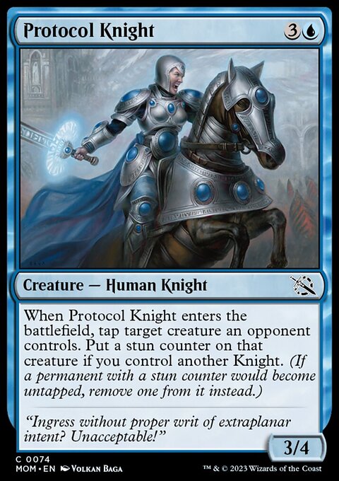 March of the Machine: Protocol Knight