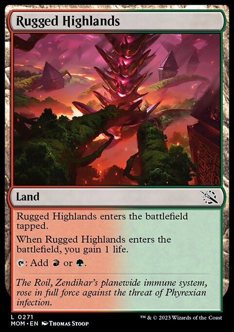 March of the Machine: Rugged Highlands