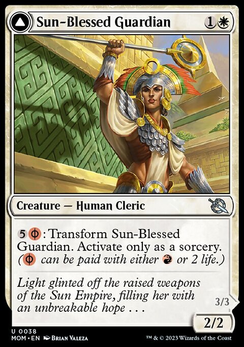 March of the Machine: Sun-Blessed Guardian