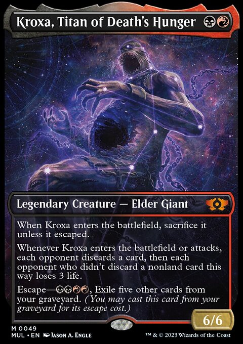 Multiverse Legends: Kroxa, Titan of Death's Hunger