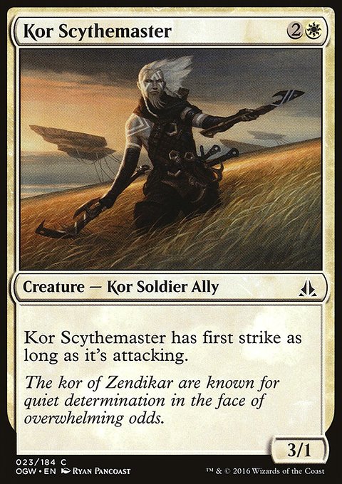 Oath of the Gatewatch: Kor Scythemaster