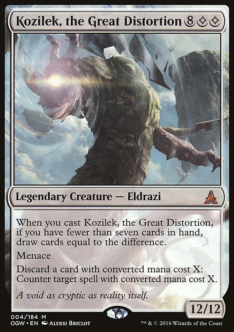 Oath of the Gatewatch: Kozilek, the Great Distortion