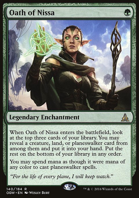 Oath of the Gatewatch: Oath of Nissa