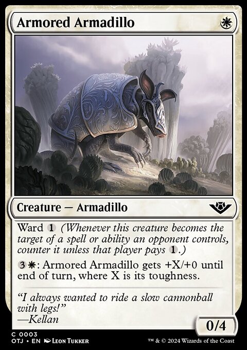 Outlaws of Thunder Junction: Armored Armadillo