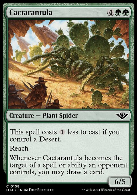 Outlaws of Thunder Junction: Cactarantula