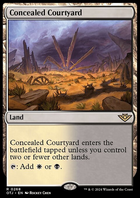 Outlaws of Thunder Junction: Concealed Courtyard