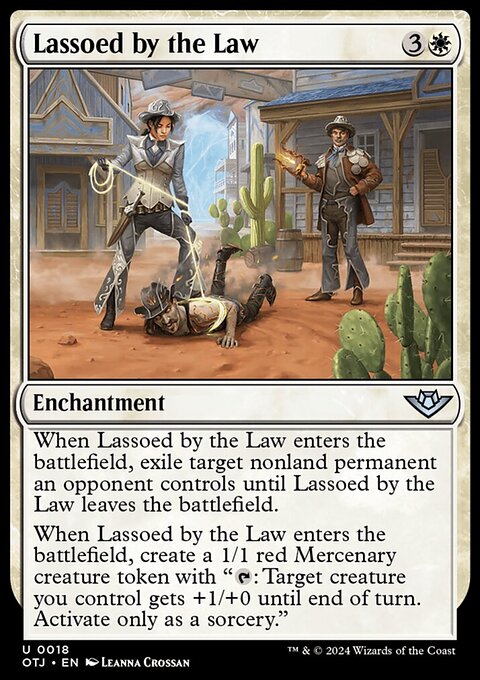 Outlaws of Thunder Junction: Lassoed by the Law