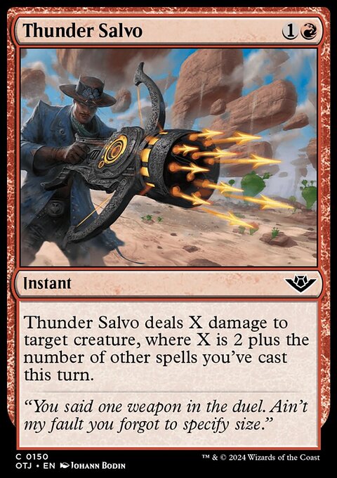 Outlaws of Thunder Junction: Thunder Salvo