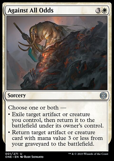 Phyrexia: All Will Be One: Against All Odds