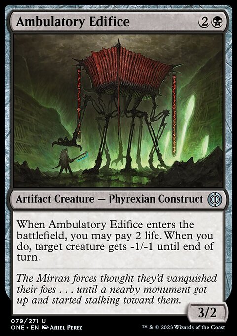 Phyrexia: All Will Be One: Ambulatory Edifice