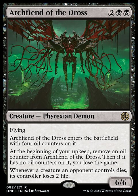 Phyrexia: All Will Be One: Archfiend of the Dross