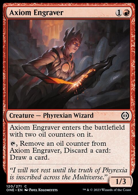 Phyrexia: All Will Be One: Axiom Engraver