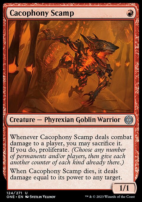 Phyrexia: All Will Be One: Cacophony Scamp