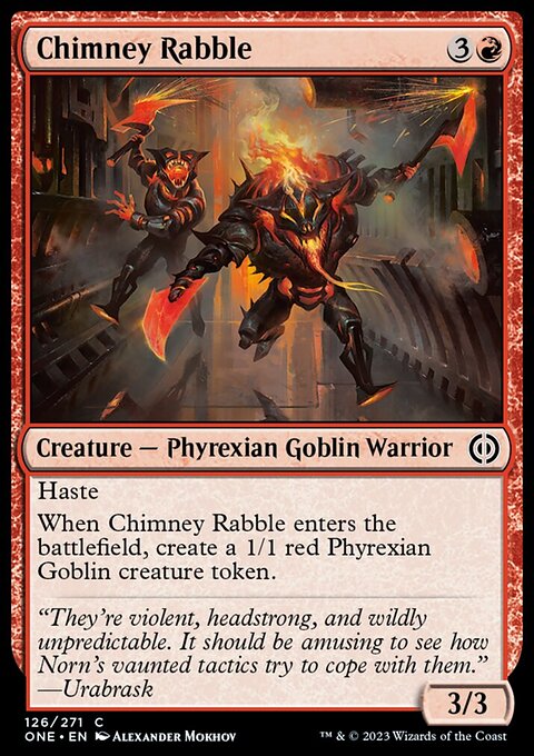Phyrexia: All Will Be One: Chimney Rabble